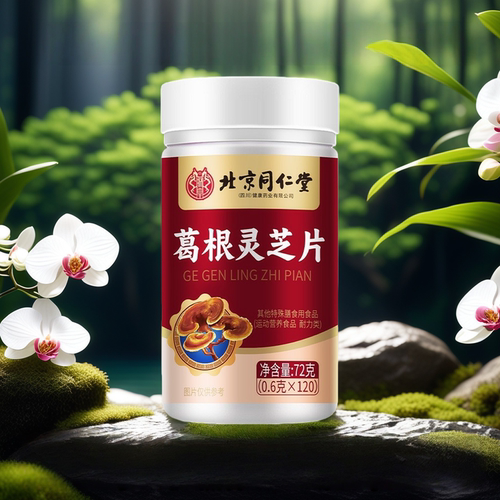 北京同仁堂葛根灵芝片120片