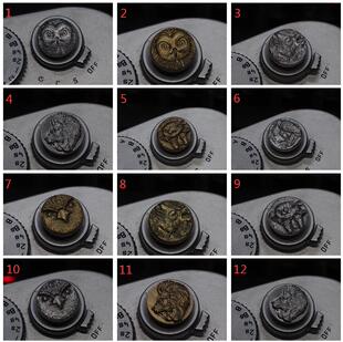 可定制动物快门按钮适用于富士XT4徕卡LEICA佳能尼康索尼快门贴