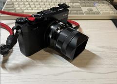 新款金属适用于富士xf35 XF23mmF2.R WR XC35MM  f2镜头遮光罩