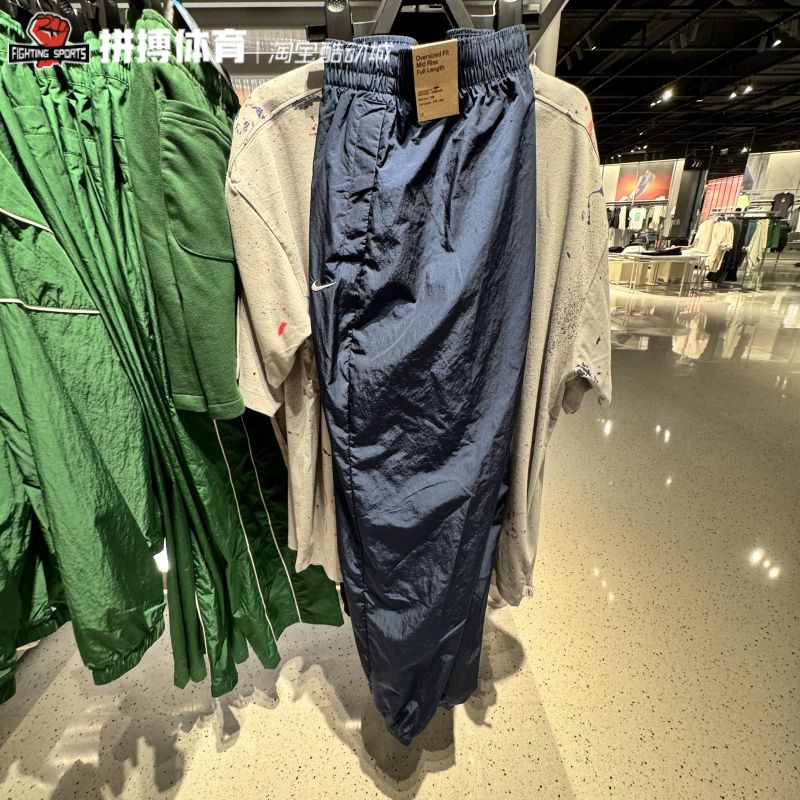 Nike/耐克 女子梭织防晒收脚运动长裤 FV7669-478