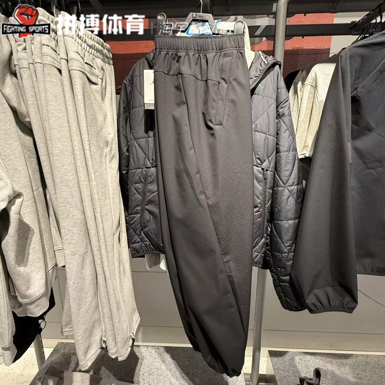 nike耐克运动长裤男2025春新款梭织束脚裤 HF9891 HM7159-010-356