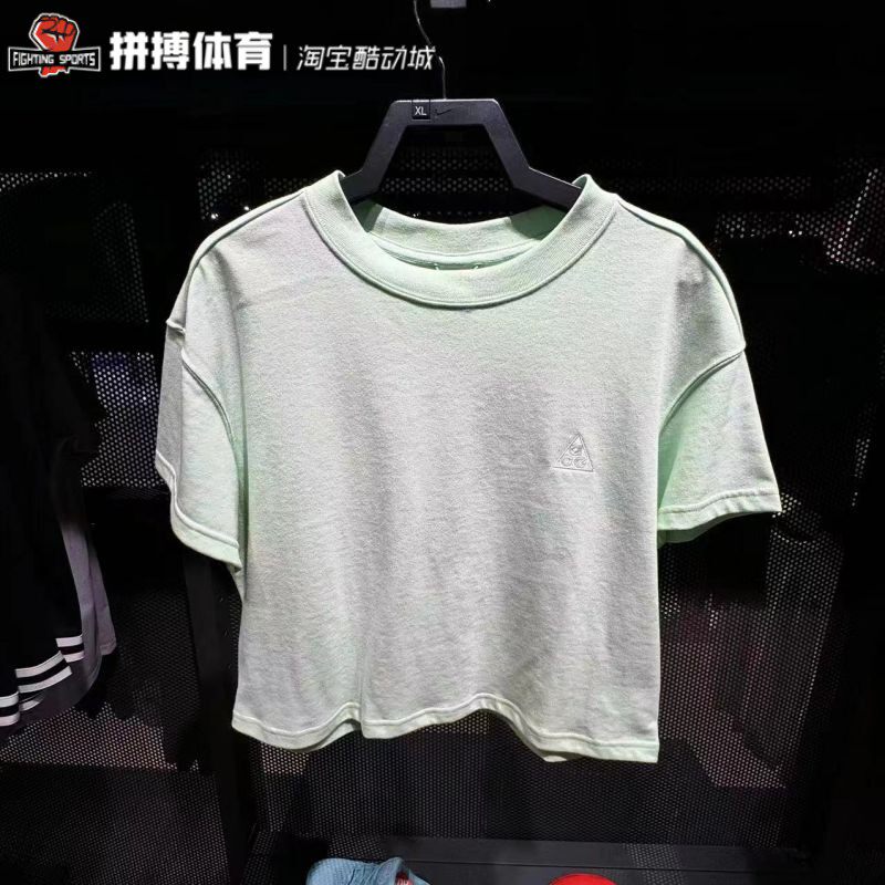 NIKE耐克ACG女子短袖夏季新款短款训练宽松运动速干T恤FD2717-121