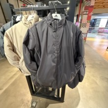 Adidas/阿迪达斯24年男子运动宽松保暖立领棉服外套JY0211 JY0210