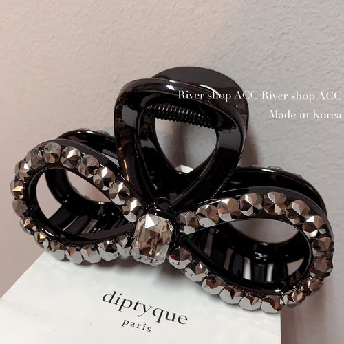 10cm无限蝴蝶结【抓夹】韩国发饰中号鲨鱼夹发夹发卡