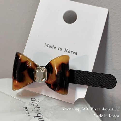 6cm美拉德蝴蝶结【鸭嘴夹】韩国发饰侧边夹刘海夹碎发夹