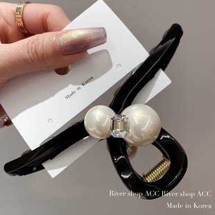 13cm大珠珠【抓夹】韩国新款发饰东大门鲨鱼夹