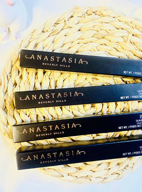 美国Anastasia正品ABH双头极细眉笔防水防汗持久不脱色自然初学