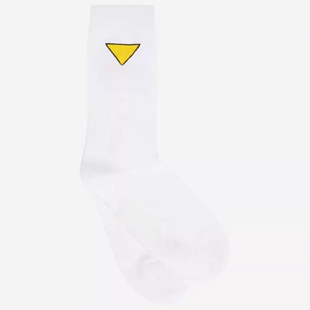 小三角袜子 纯色袜子