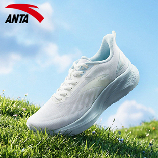 安踏女鞋凌风2跑步鞋2026新款春季休闲鞋网鞋初中生中考运动鞋女