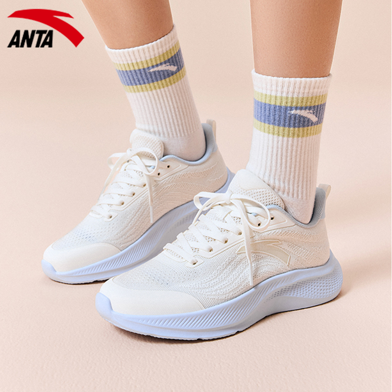 安踏女鞋漫步2跑步鞋2025新款秋冬休闲鞋C37科技软底缓震运动鞋女