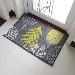 新产品达达金丹蓝厨房吸油长脚垫欧式地垫门垫入口客厅浴室垫