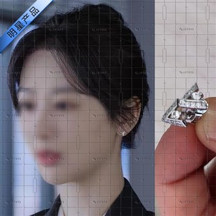 承欢记杨紫麦承欢同款耳环V型气质简约小巧耳饰养耳洞银针耳钉女