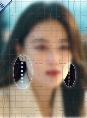 危险的她第二季乔薇张馨予欧可倪明星同款耳环长款高级2025新款