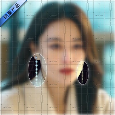 危险的她第二季乔薇张馨予欧可倪明星同款耳环长款高级2025新款