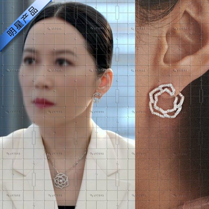 玫瑰之战令仪同款耳环俞飞鸿