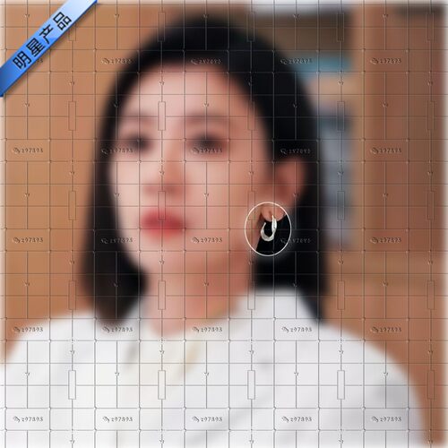 s925银针以美之名周静贾静雯同款C型耳环高级感麻花耳钉耳饰女