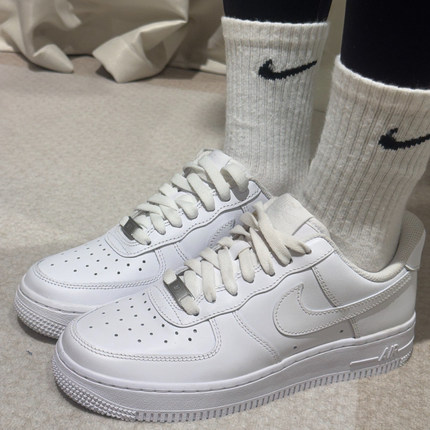 Nike/耐克 Air Force 1 AF1 空军一号纯白低帮板鞋 DH2920-111