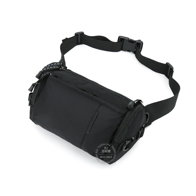 男士腰包户外运动韩版潮牛津尼龙