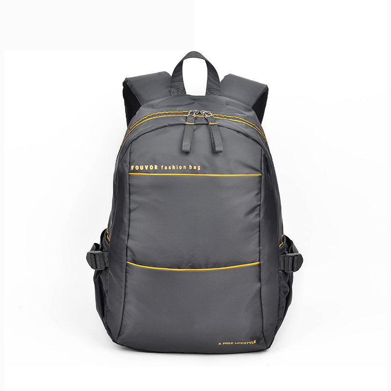 休闲双肩小背包中性男女包尼龙布防水旅行包电脑包学生书包大小款