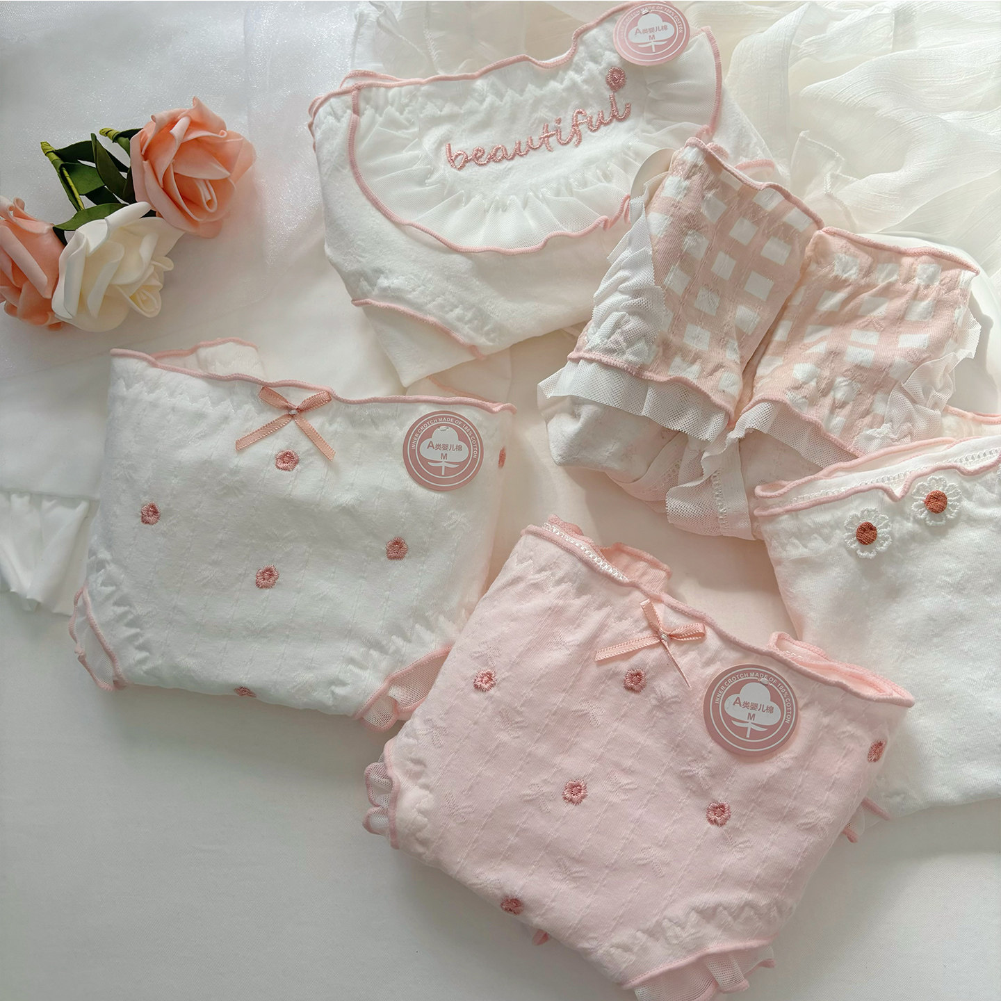 A类棉甜美lolita纯棉内裤女学生少女中腰透气三角裤10A抗菌全棉裆,女士内衣/男士内衣/家居服,女三角裤,淘宝优惠券,粉丝福利购,淘宝优惠卷