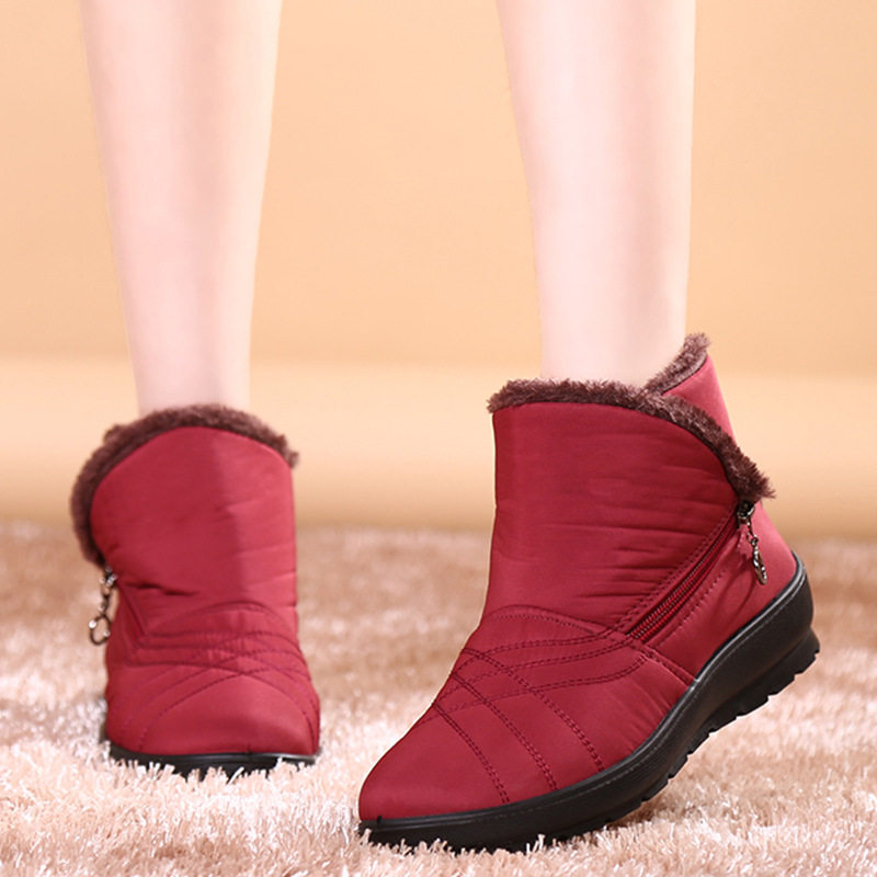 跨境雪地鞋低筒女雪地靴聚氨酯底户外休闲女棉靴热批,女鞋,时尚雪地靴,淘宝优惠券,粉丝福利购,淘宝优惠卷