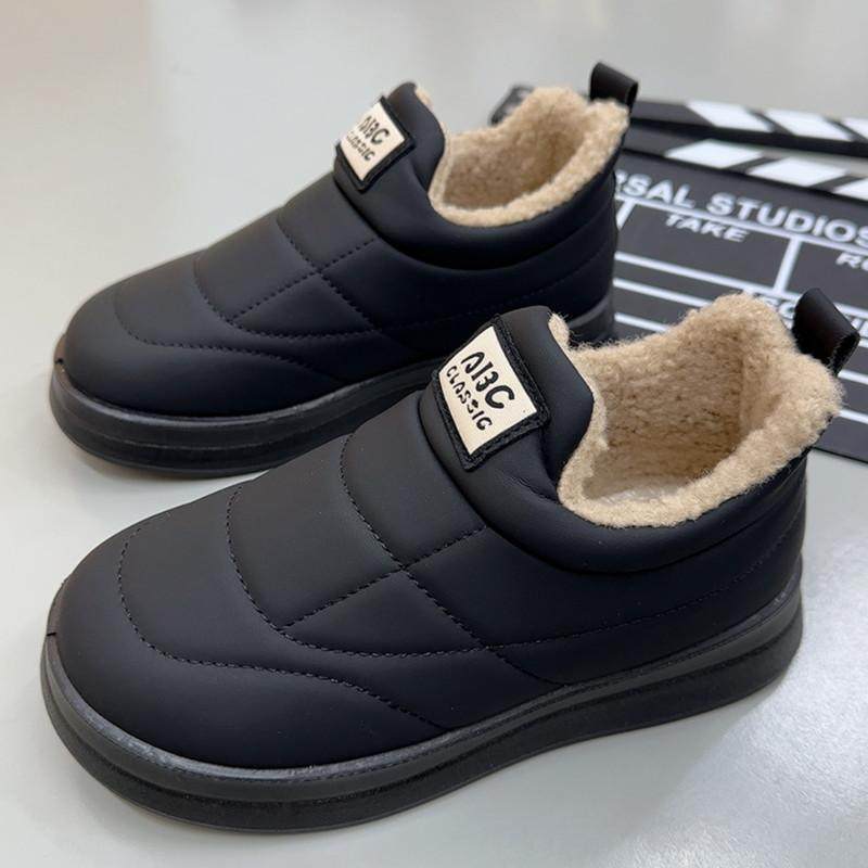 2025新款一脚蹬四季雪地靴新款加绒保暖女棉鞋防水防滑中老年棉靴,女鞋,时尚雪地靴,淘宝优惠券,粉丝福利购,淘宝优惠卷