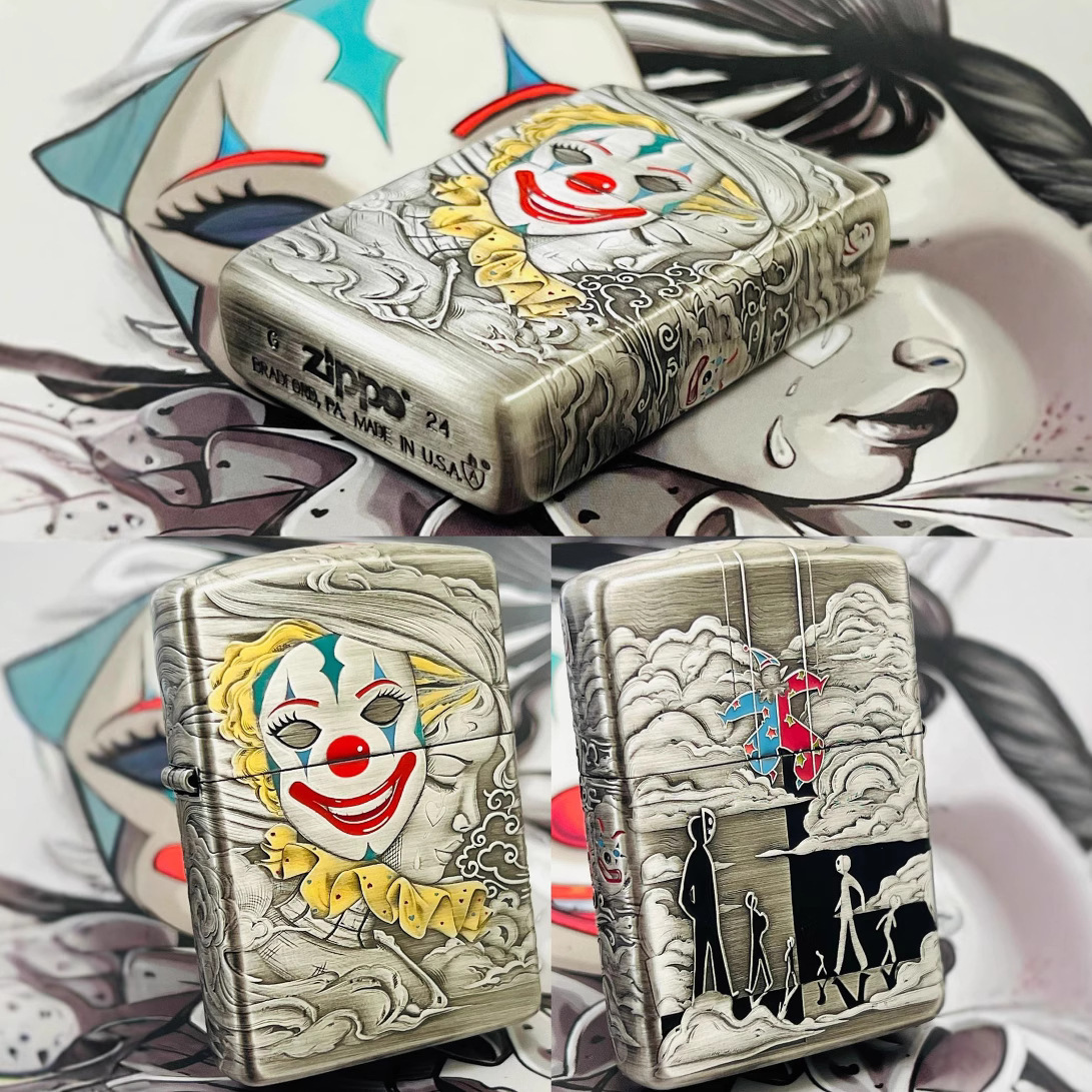 zippo煤油打火机官正品美国芝宝