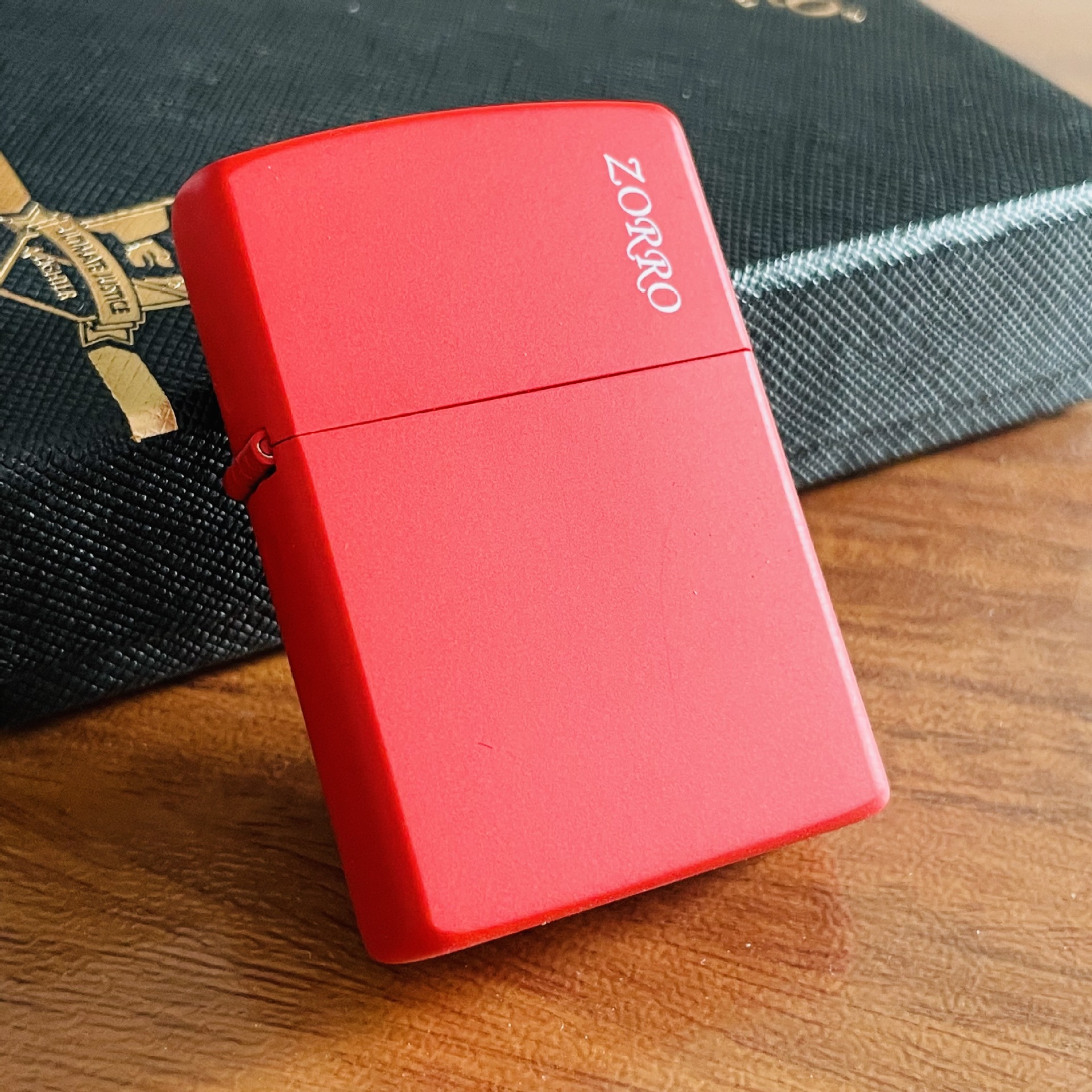 zorro佐罗正品纯铜砂轮防风煤油打火机复古经典漆面机朴实彩标志