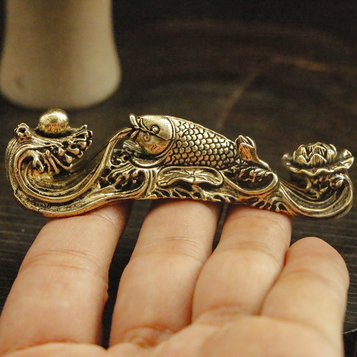 纯黄铜复古法手工匠作旧典藏艺术