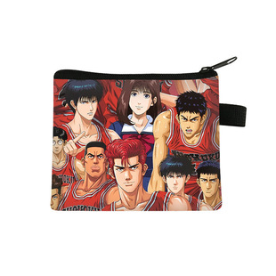 灌篮高手小学生零钱包儿童卡包小物品收纳包初中生钱包男生散银包