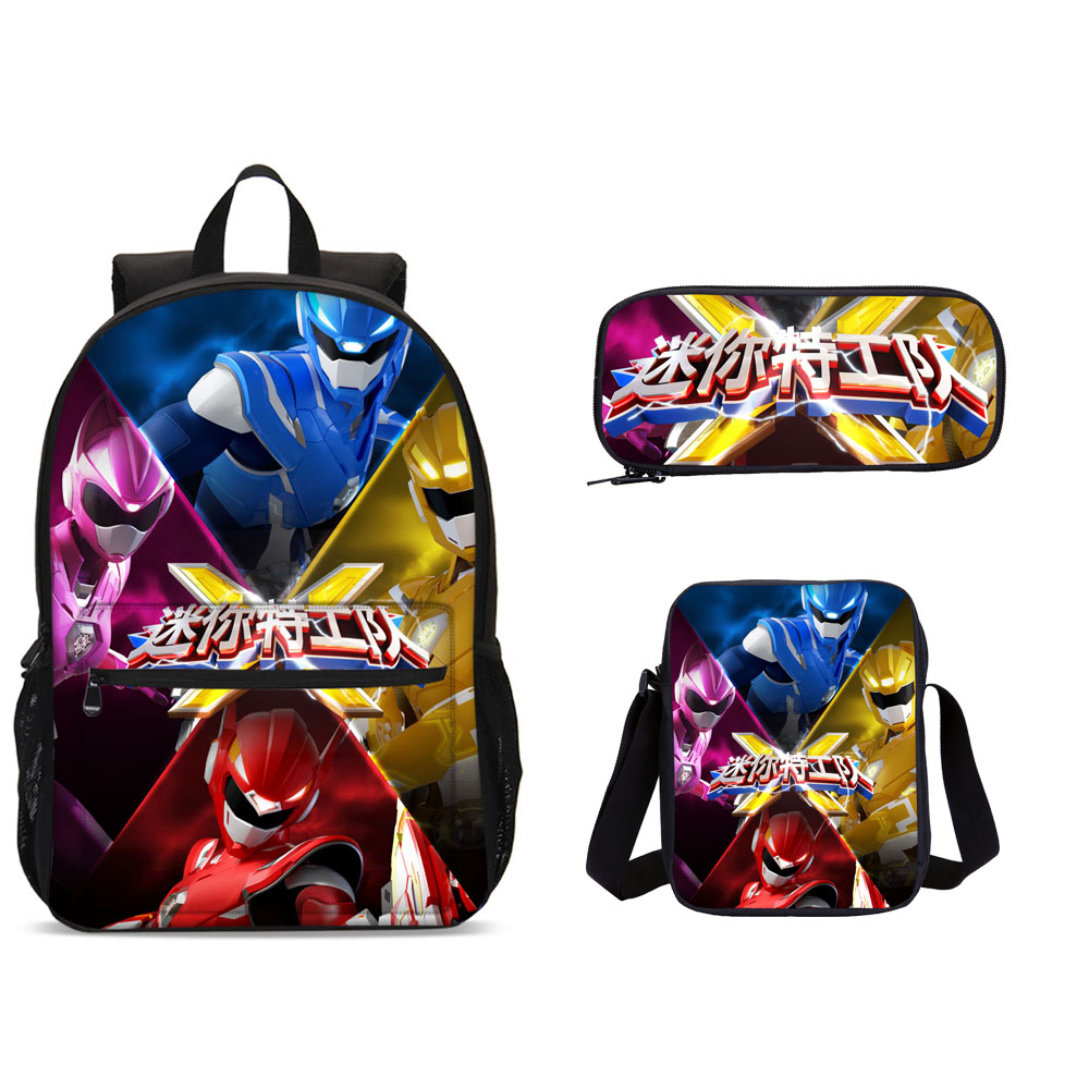 迷你特工队儿童书包双肩包小学生