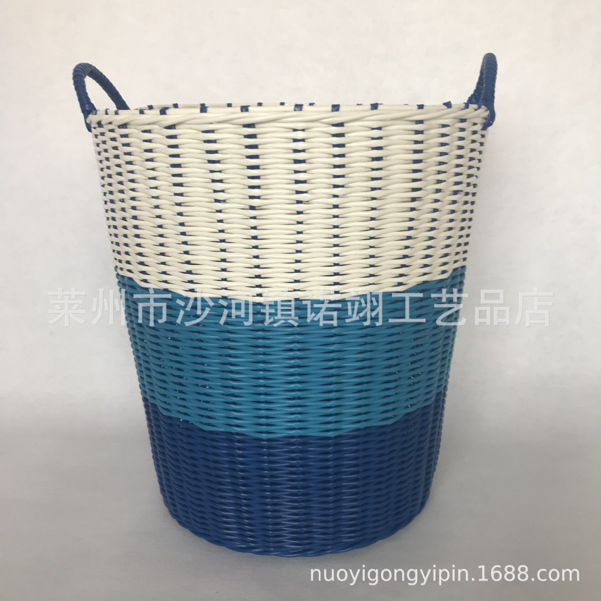 美式PVC管编织大号手提脏衣篮