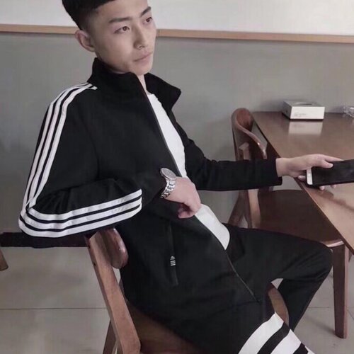 青少年学生男士薄款修身运动外套