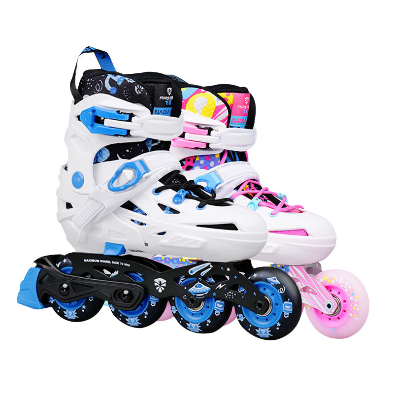 飞鹰专业儿童轮滑鞋纳迪亚初学花式男女童平花可调节溜冰旱冰鞋