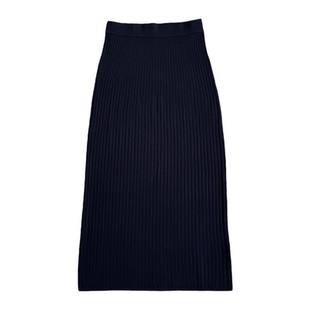 妞妞家秋季新品TH女士简约舒适坑条A字型羊毛针织长款半身裙6631