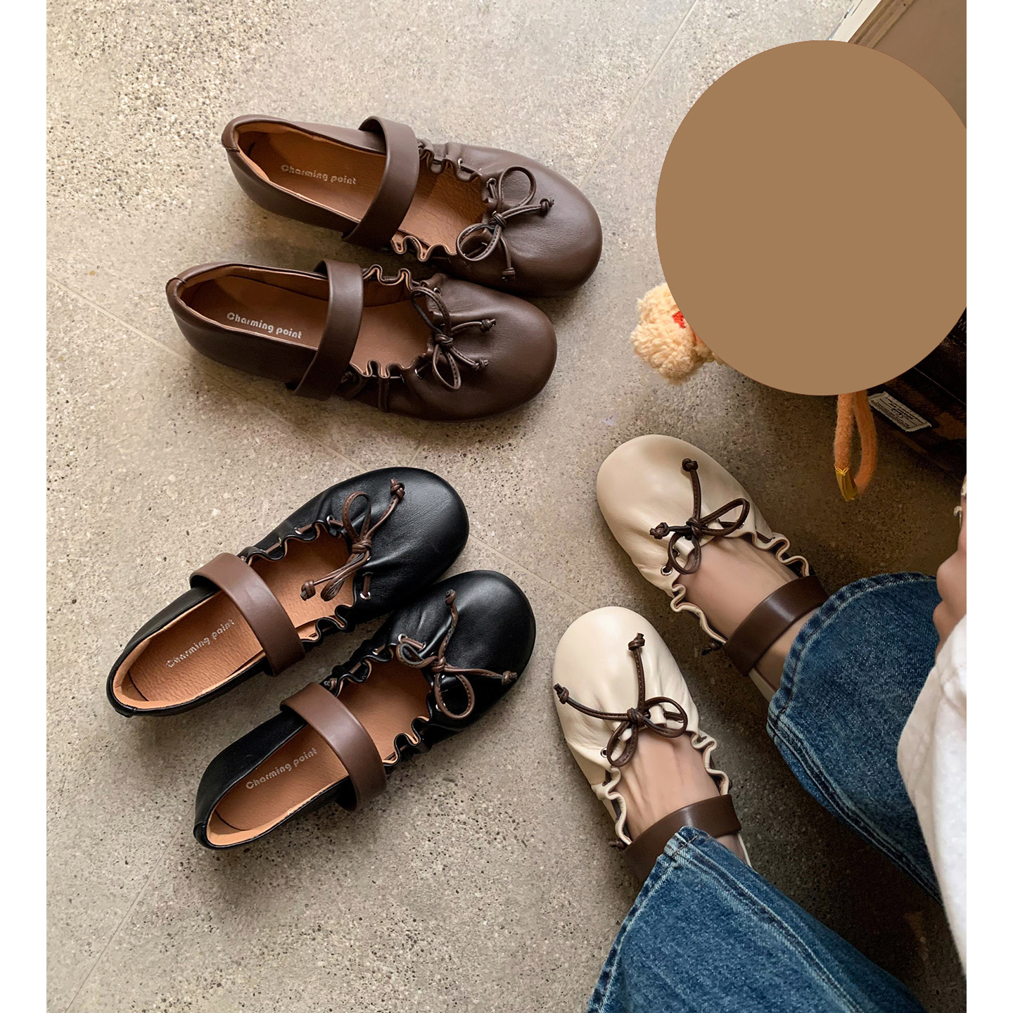 J 平底单鞋34-42大码,女鞋,棉鞋,淘宝优惠券,粉丝福利购,淘宝优惠卷