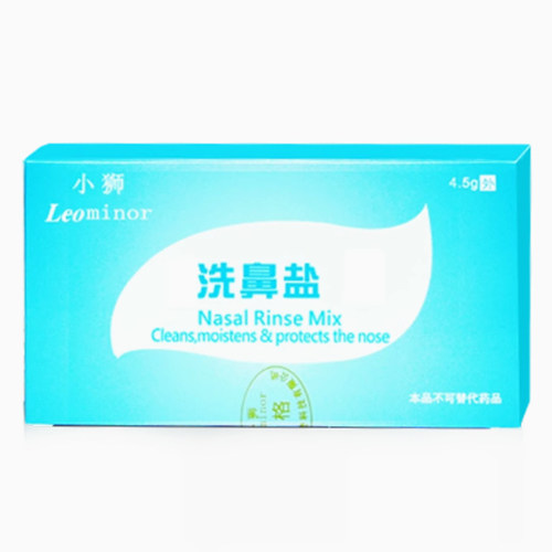 小狮牌专用洗鼻盐4.5g*30包洗鼻剂洗鼻精磨无碘海盐孕妇儿童成人 - 封面