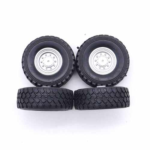 孔2.5mm轮毂橡胶胎皮玩具遥控车