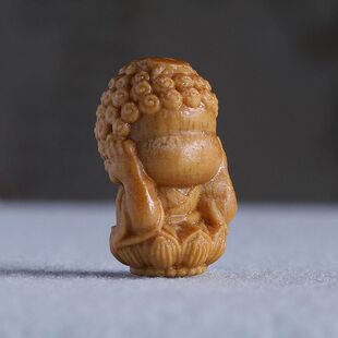 四不佛说不吊坠挂件看挂饰手链手工不配饰DIY檀香木听配饰不手串