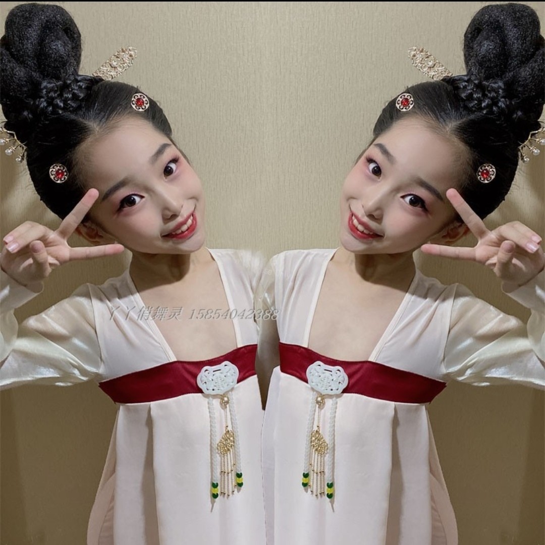 儿童丽人行六一汉服夏季古典舞