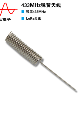 LoRa天线433mhz弹簧天线433M内置无线收发数传模块