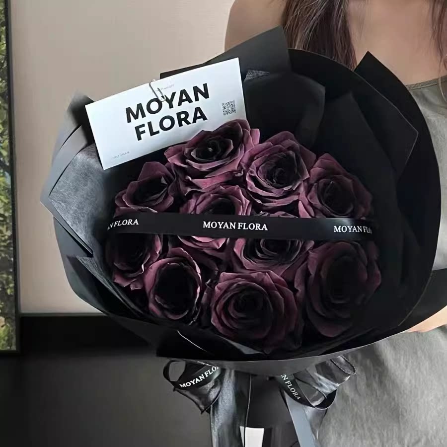 杭州鲜花速递同城 厄瓜多尔玫瑰花束 送女友爱人生日礼物送花上门