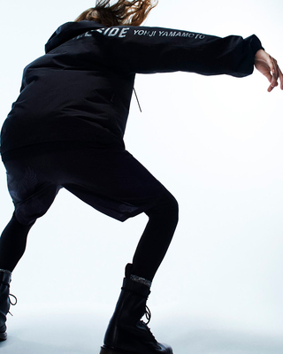 FCRB×山本耀司合作 男女同款宽松版户外运动休闲连帽冲锋衣夹克