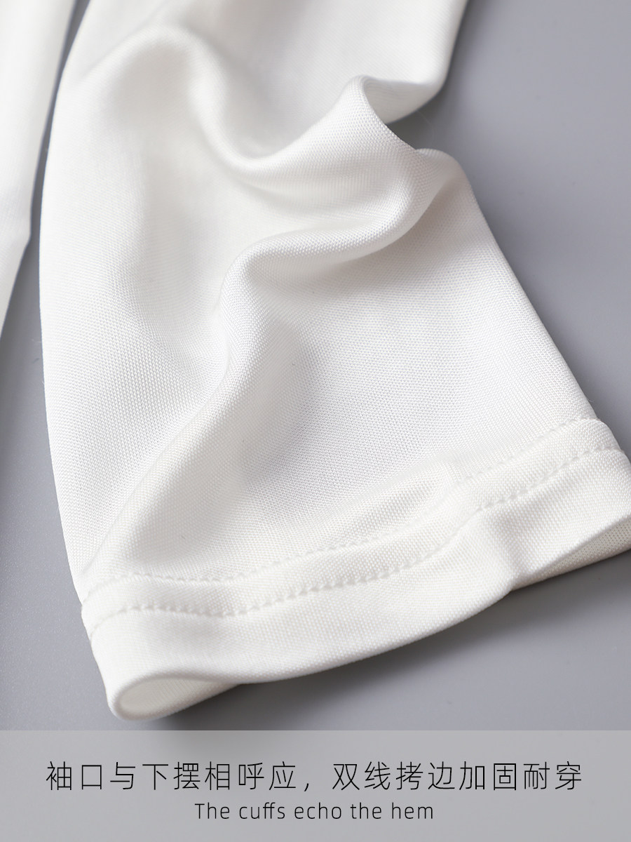 AUTUMN AND WINTER NEW MULBERRY SILK V-NECK TOP KNITTED SILK DELICATE SKIN-FRIENDLY FAKE BUTTONED FASHION VERSATILE UNDERSHIRT