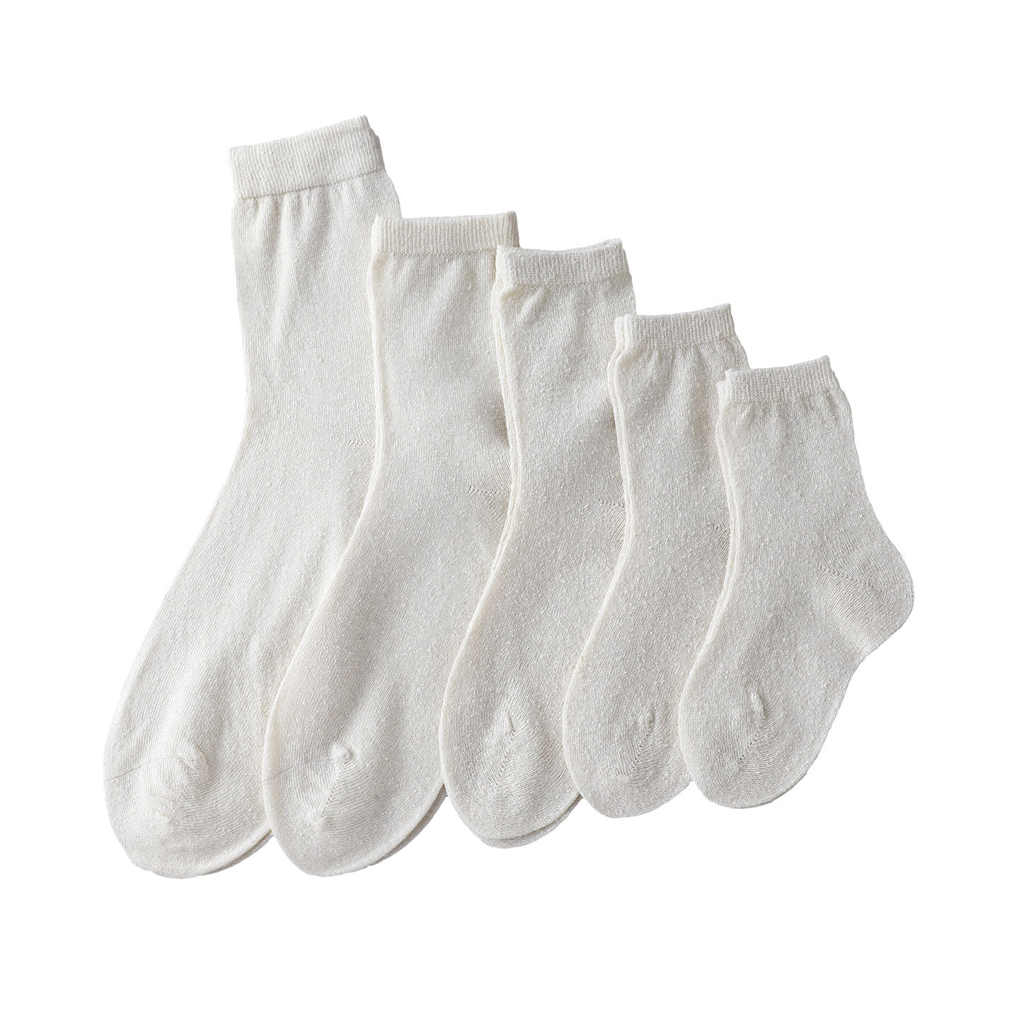 100%桑蚕丝透气不闷睡眠袜 真丝柔软舒适无骨中筒袜男女款宝宝袜