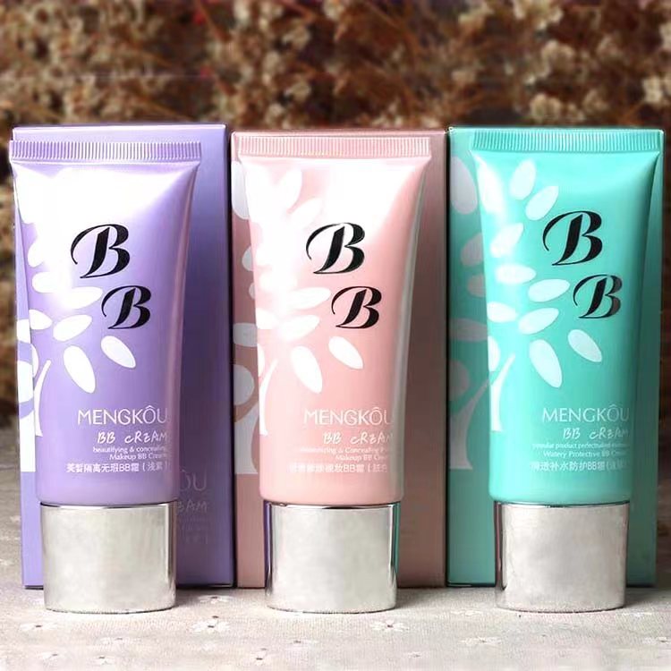 正品梦寇梦蔻亮肤隔离遮瑕bb防护保湿修颜裸妆清透补水BB霜包邮图片