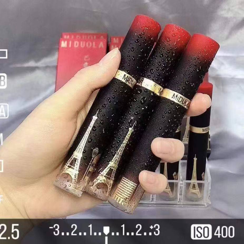 咪朵拉巴黎风情唇釉口红哑光丝绒不沾杯唇彩防水不易脱妆欧美风新
