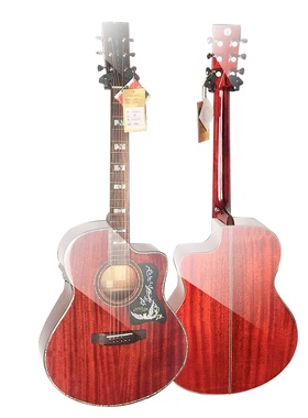 美国JUNLIN鈞琳吉他958V2S1民谣40-41寸原声电箱加振