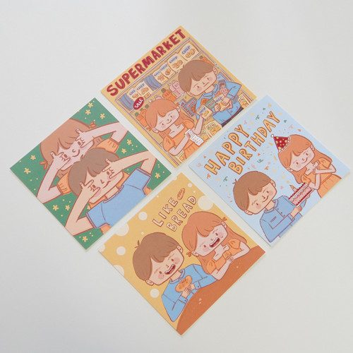 PaperRoom | 183&174 vol.1明信片| 情侣生日礼物卡片旅行纪念