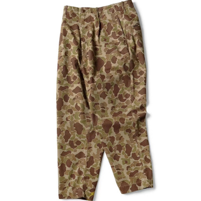 长裤宽松日系休闲迷彩